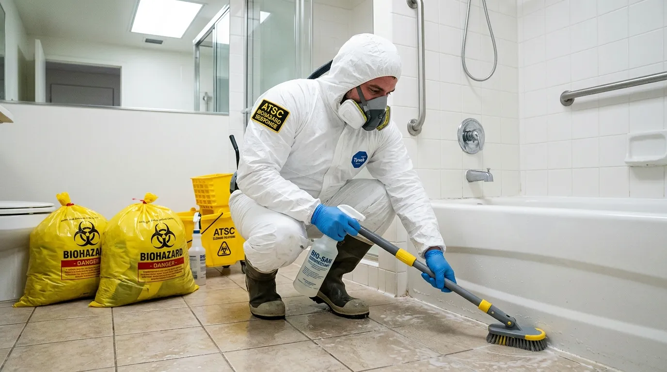 Decontamination equipment deployed for Blood Cleanup in Sarasota